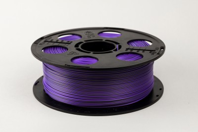 Трехцветный PLA шелк фиолетовый черный серебро пластик Bestfilament для 3D-принтеров 1 кг (1,75 мм)