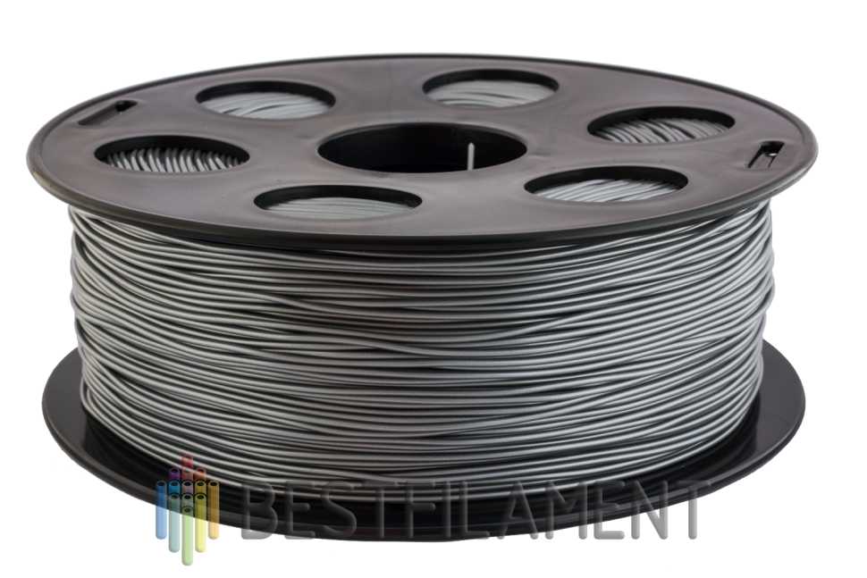 Серебристый металлик ABS пластик Bestfilament для 3D-принтеров 1 кг (1,75 мм)