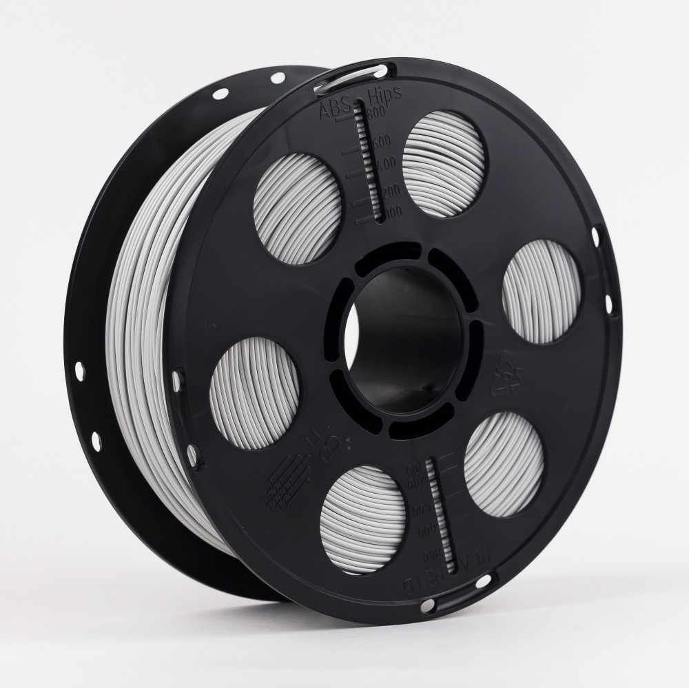 Серый ABS пластик негорючий Bestfilament для 3D-принтеров 1 кг (1,75 мм)