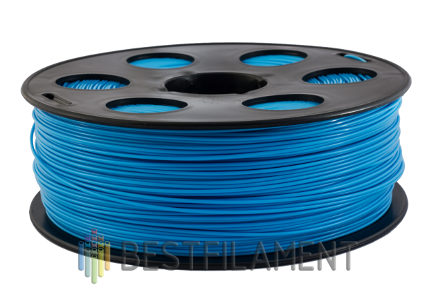 Голубой PETG пластик Bestfilament для 3D-принтеров 1 кг (1,75 мм)