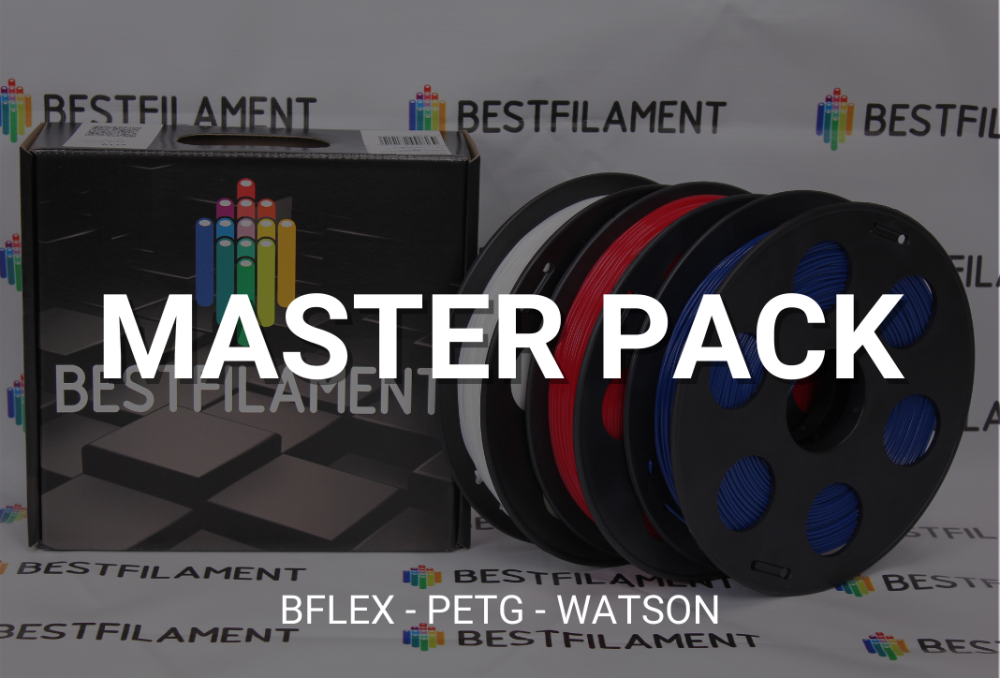 BESTFILAMENT master pack (FLEX+PETG+Watson) BESTFILAMENT master pack (FLEX+PETG+Watson)
