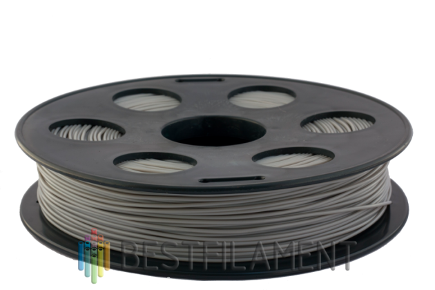 Светло-серый PETG пластик Bestfilament для 3D-принтеров 0.5 кг (1,75 мм)