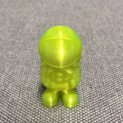 Флуоресцентный PETG пластик Bestfilament для 3D-принтеров, цвет желтый, 0.5 кг (1,75 мм)