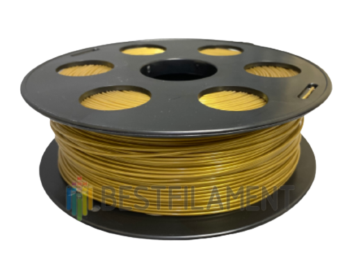 Латунный PETG пластик Bestfilament для 3D-принтеров 1 кг (1,75 мм)