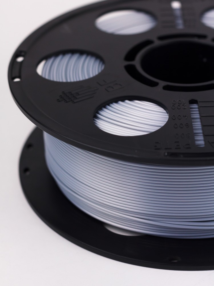 Серебристый PLA-шелк пластик Bestfilament для 3D-принтеров 1 кг (1,75 мм)